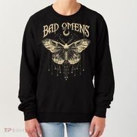 Graphic Omens Music 80s 90s Bad Classic Moths And Moons Women's Sweatshirt thumb 0