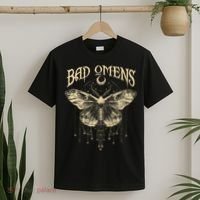 Graphic Omens Music 80s 90s Bad Classic Moths And Moons T-Shirt thumb 2