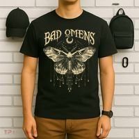 Graphic Omens Music 80s 90s Bad Classic Moths And Moons T-Shirt thumb 6