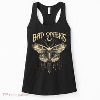 Graphic Omens Music 80s 90s Bad Classic Moths And Moons Women's Tank Top thumb 0