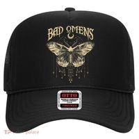 Graphic Omens Music 80s 90s Bad Classic Moths And Moons Hat thumb 0