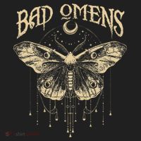 Graphic Omens Music 80s 90s Bad Classic Moths And Moons Hat thumb 2