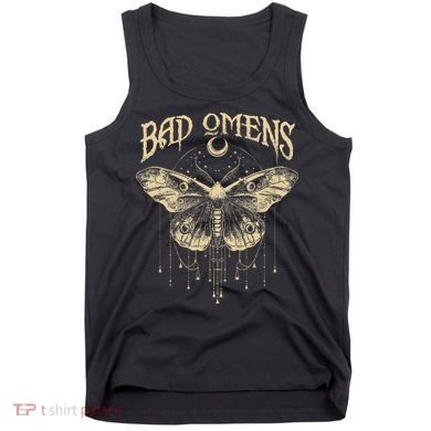 Graphic Omens Music 80s 90s Bad Classic Moths And Moons Tank Top