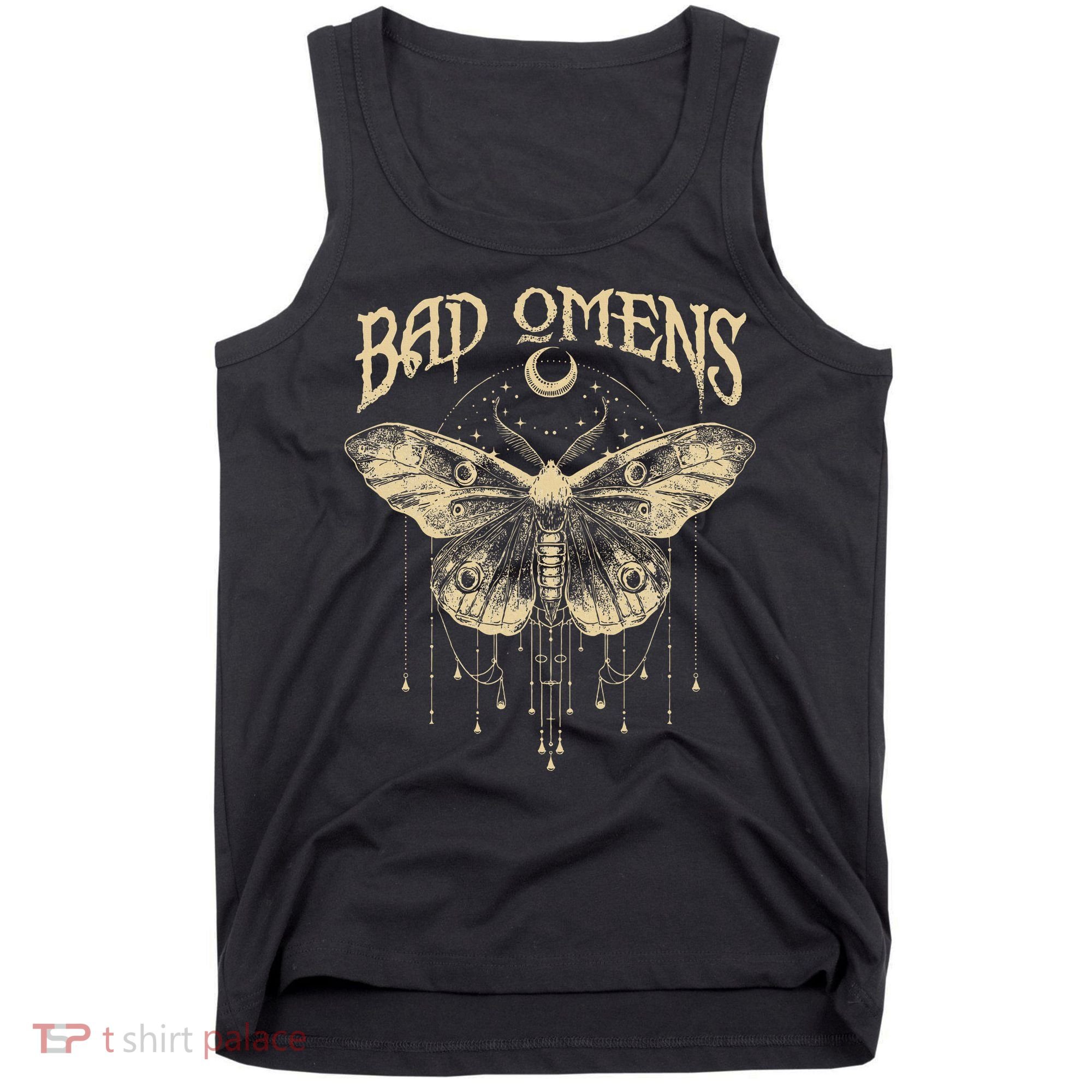 Graphic Omens Music 80s 90s Bad Classic Moths And Moons Tank Top