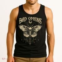 Graphic Omens Music 80s 90s Bad Classic Moths And Moons Tank Top thumb 3