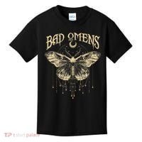 Graphic Omens Music 80s 90s Bad Classic Moths And Moons Kids T-Shirt thumb 0