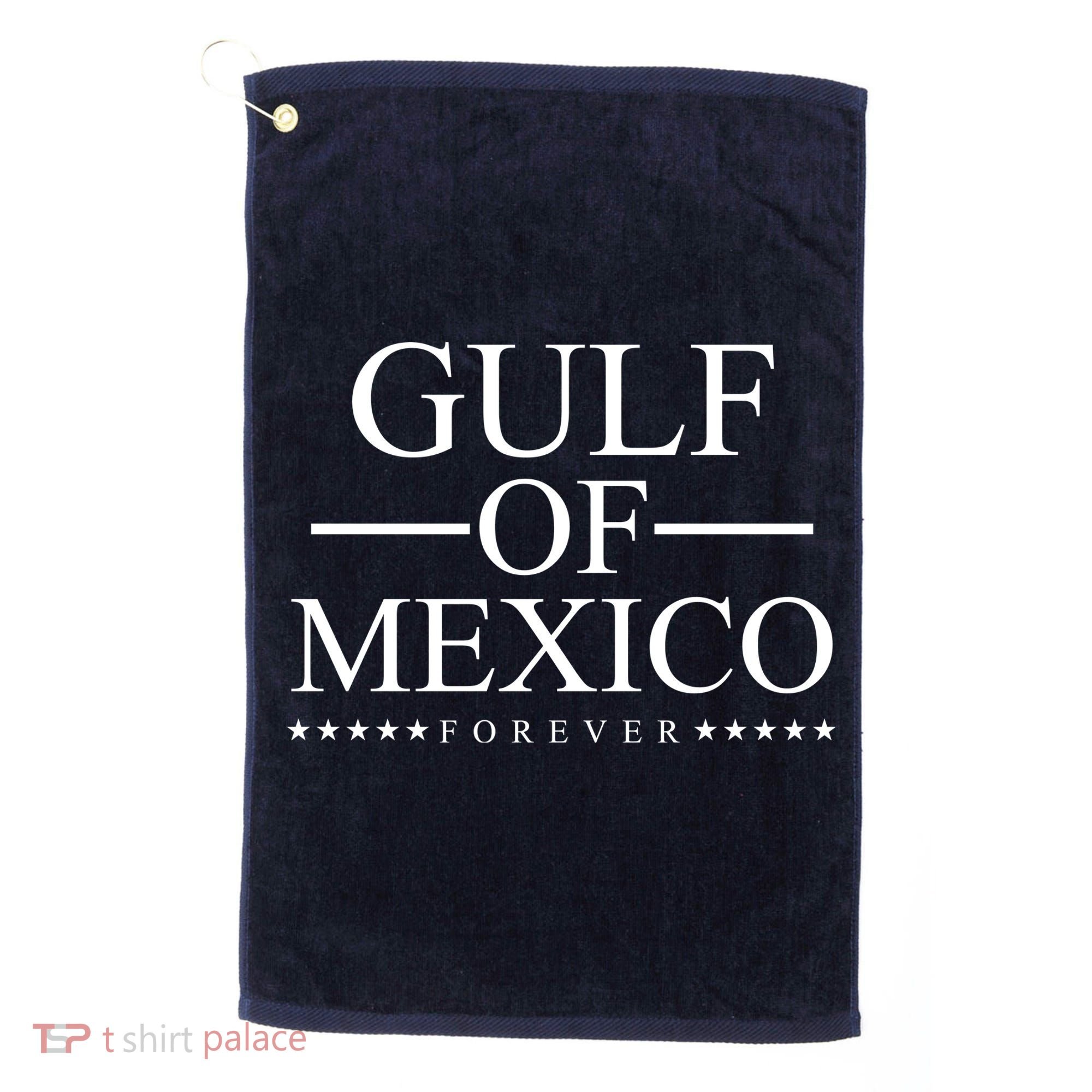 Gulf Of Mexico Forever Golf Towel