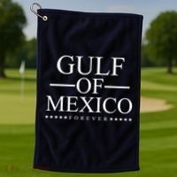 Gulf Of Mexico Forever Golf Towel thumb 1
