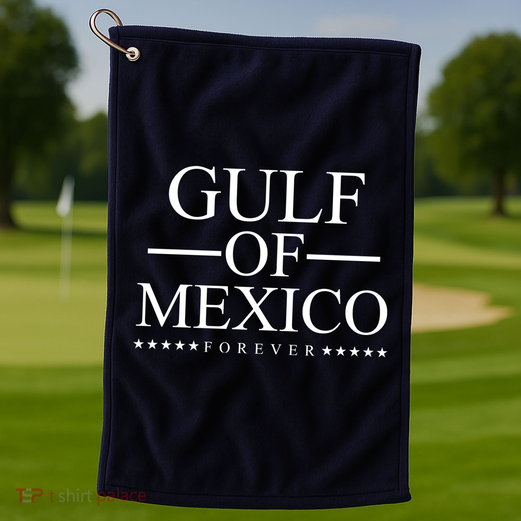 Gulf Of Mexico Forever Golf Towel