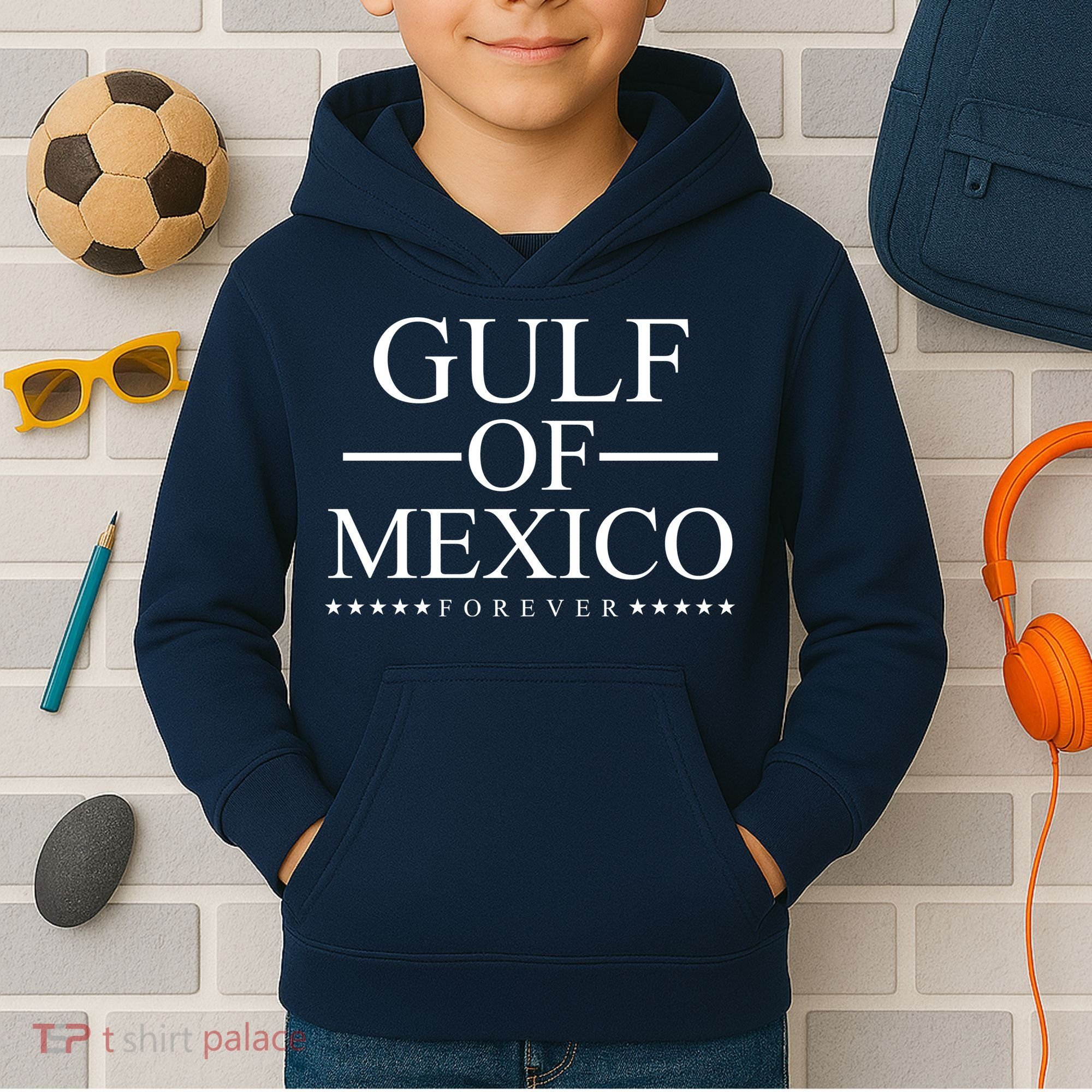 Gulf Of Mexico Forever Kids Hoodie