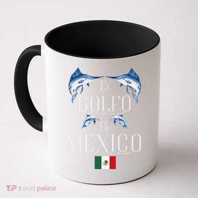 Golf Of Mexico Marlin El Golfo De MéXico Dolphin Flag Coffee Mug