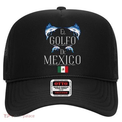 Golf Of Mexico Marlin El Golfo De MéXico Dolphin Flag Hat