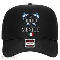 Golf Of Mexico Marlin El Golfo De MéXico Dolphin Flag Hat thumb 0