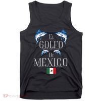 Golf Of Mexico Marlin El Golfo De MéXico Dolphin Flag Tank Top thumb 0