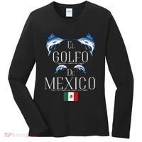 Golf Of Mexico Marlin El Golfo De MéXico Dolphin Flag Women's Long Sleeve Shirt thumb 0