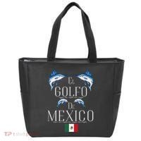 Golf Of Mexico Marlin El Golfo De MéXico Dolphin Flag Tote Bag thumb 0
