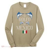 Golf Of Mexico Marlin El Golfo De MéXico Dolphin Flag Long Sleeve Shirt thumb 0