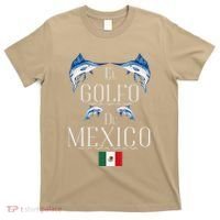Golf Of Mexico Marlin El Golfo De MéXico Dolphin Flag T-Shirt thumb 0
