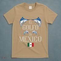 Golf Of Mexico Marlin El Golfo De MéXico Dolphin Flag T-Shirt thumb 5