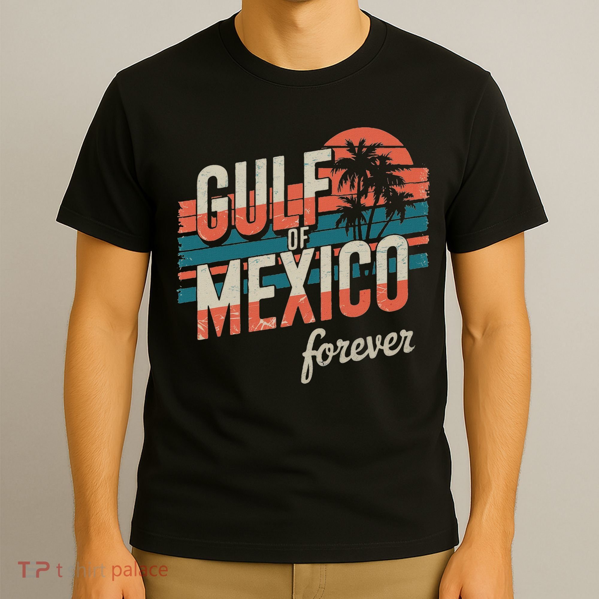 Gulf Of Mexico Forever Retro Vintage Gulf Of Mexico T-Shirt