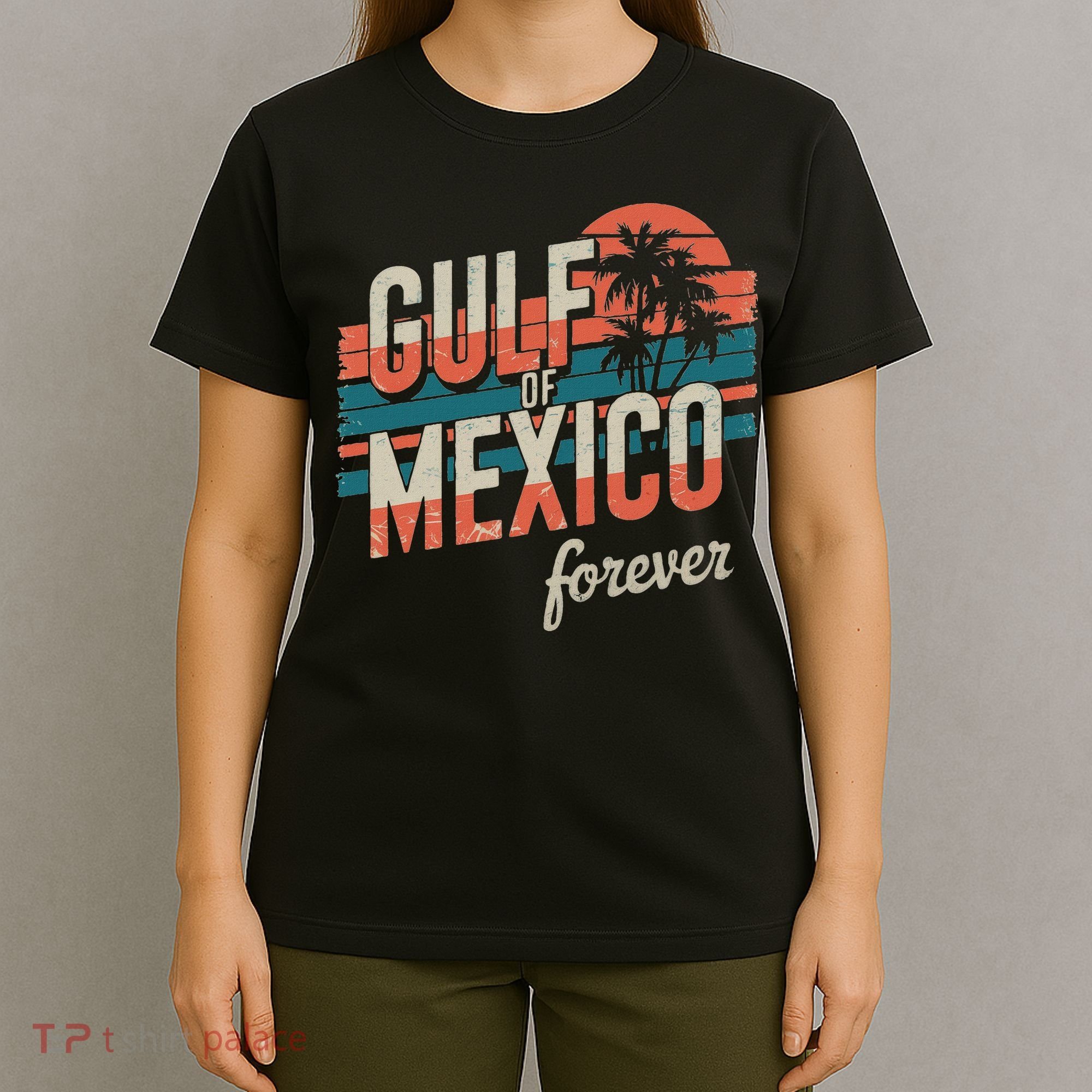 Gulf Of Mexico Forever Retro Vintage Gulf Of Mexico T-Shirt
