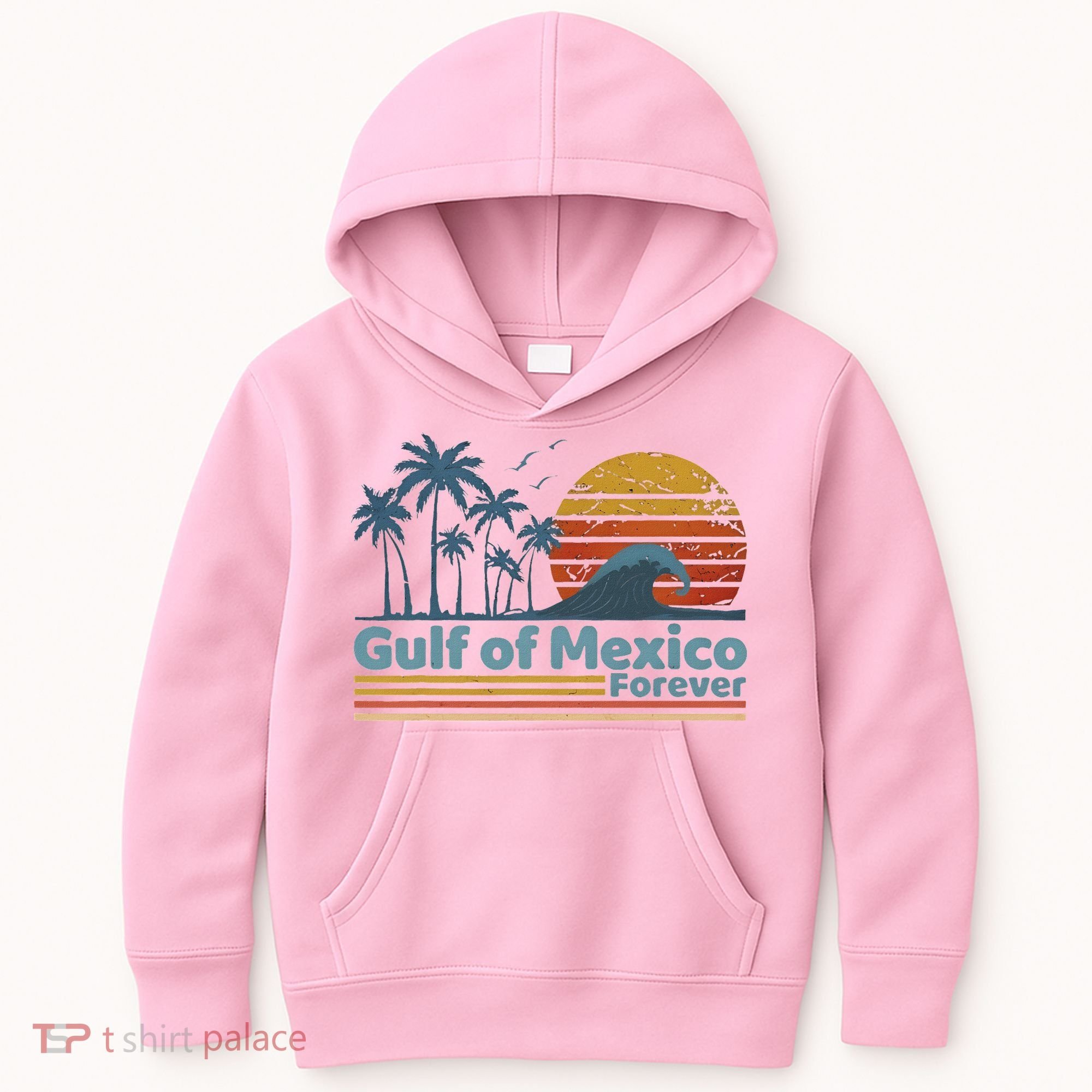 Gulf Of Mexico Forever Kids Hoodie