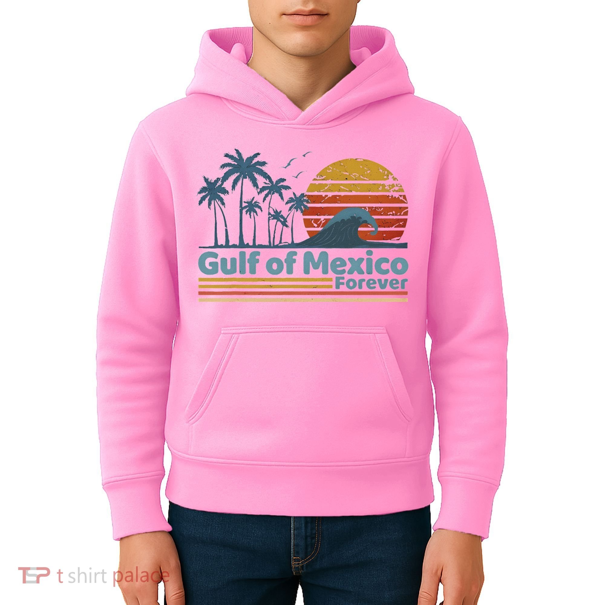 Gulf Of Mexico Forever Kids Hoodie