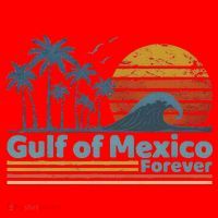 Gulf Of Mexico Forever Santa Hat thumb 1