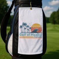 Gulf Of Mexico Forever Golf Towel thumb 2