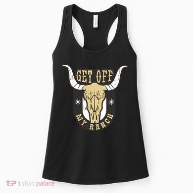 Get Off My Ranch Bull Women's Tank Top