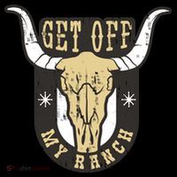 Get Off My Ranch Bull Women's Tank Top thumb 5
