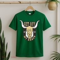 Get Off My Ranch Bull T-Shirt thumb 2