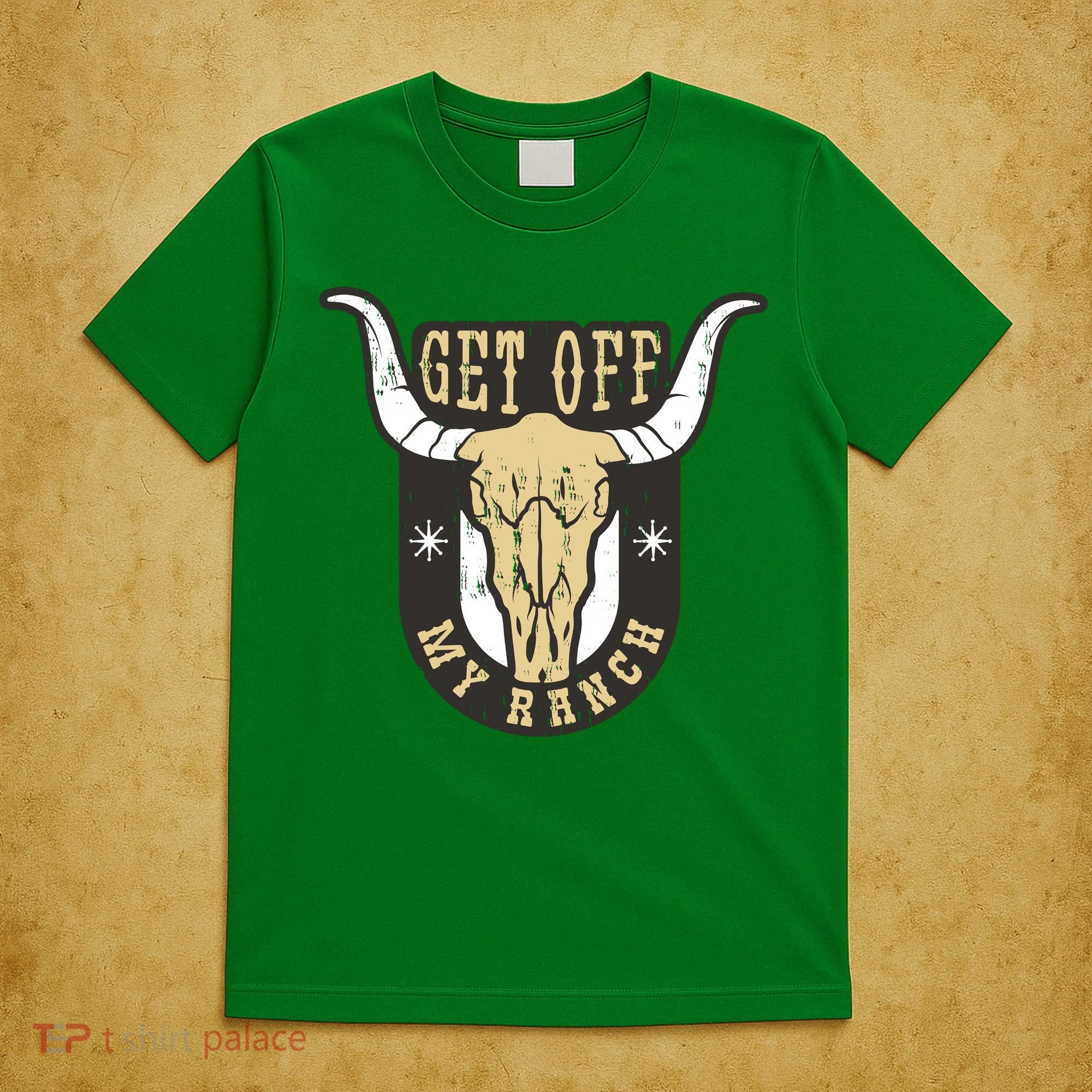 Get Off My Ranch Bull T-Shirt