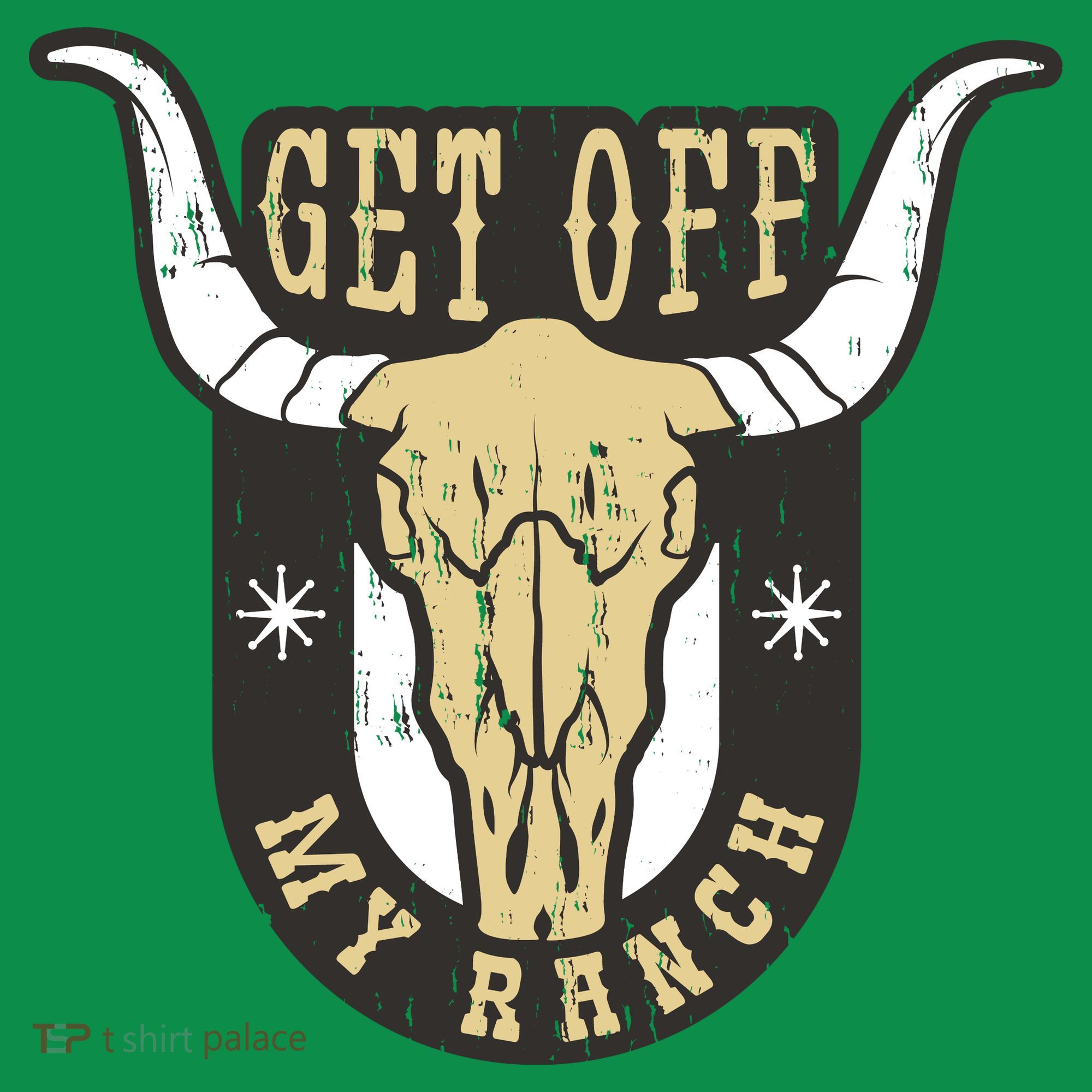 Get Off My Ranch Bull Pajama Set