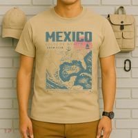 Gulf Of Mexico Vintage Map Nautical Ocean Adventure T-Shirt thumb 6