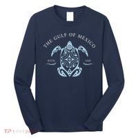 Gulf of Mexico Turtle Anti Trump Long Sleeve Shirt thumb 0