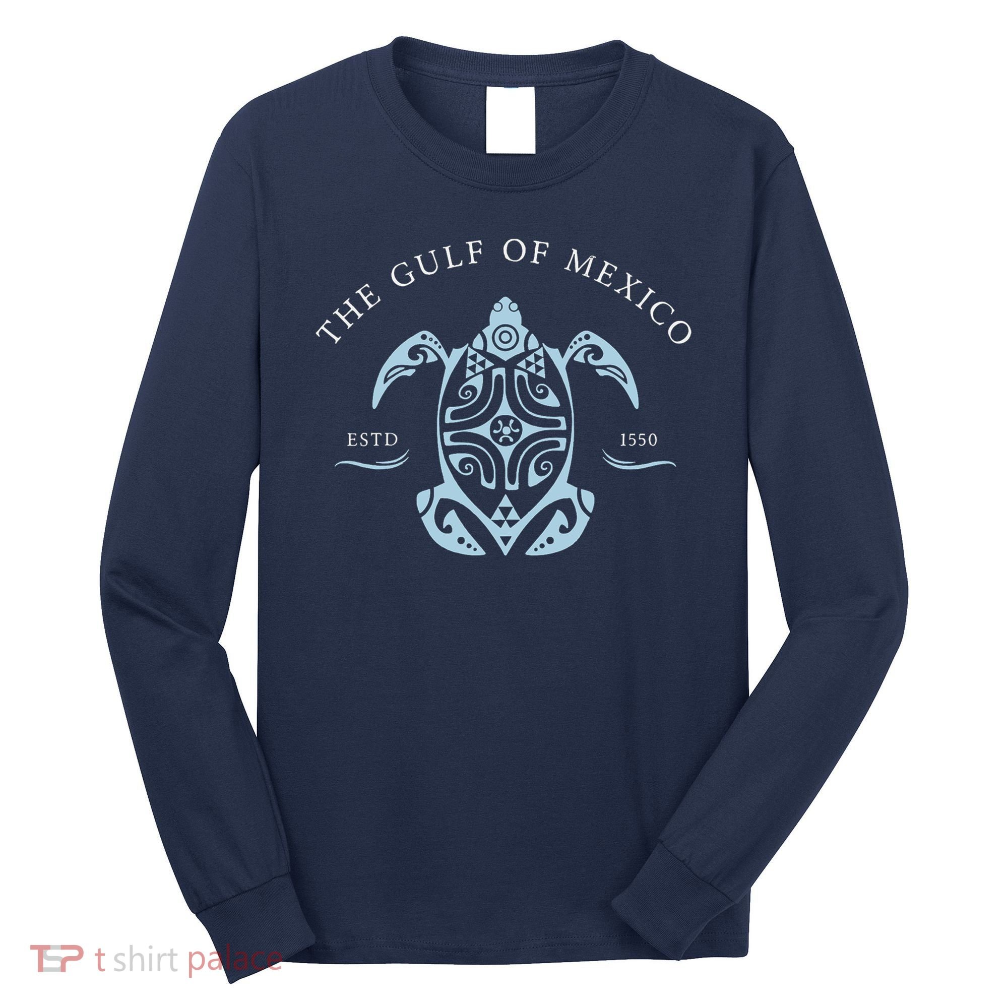 Gulf of Mexico Turtle Anti Trump Long Sleeve Shirt