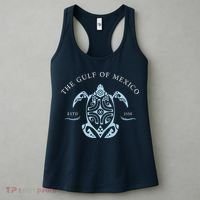 Gulf of Mexico Turtle Anti Trump Women's Tank Top thumb 3