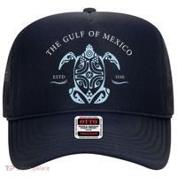 Gulf of Mexico Turtle Anti Trump Hat thumb 0