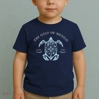 Gulf of Mexico Turtle Anti Trump Toddler T-Shirt thumb 2
