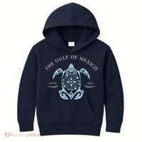 Gulf of Mexico Turtle Anti Trump Kids Hoodie thumb 0
