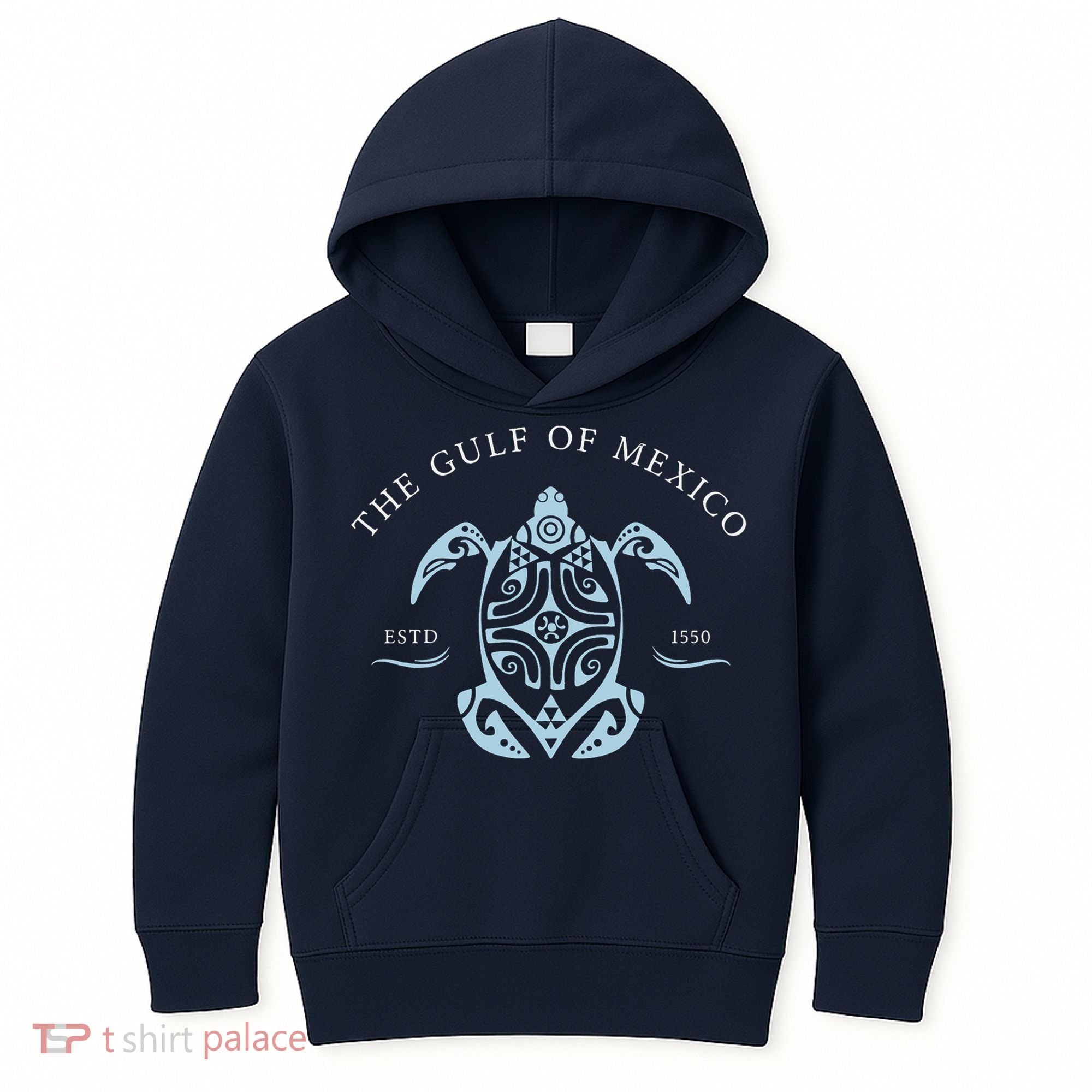 Gulf of Mexico Turtle Anti Trump Kids Hoodie