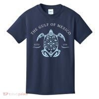 Gulf of Mexico Turtle Anti Trump Kids T-Shirt thumb 0