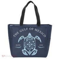 Gulf of Mexico Turtle Anti Trump Tote Bag thumb 0