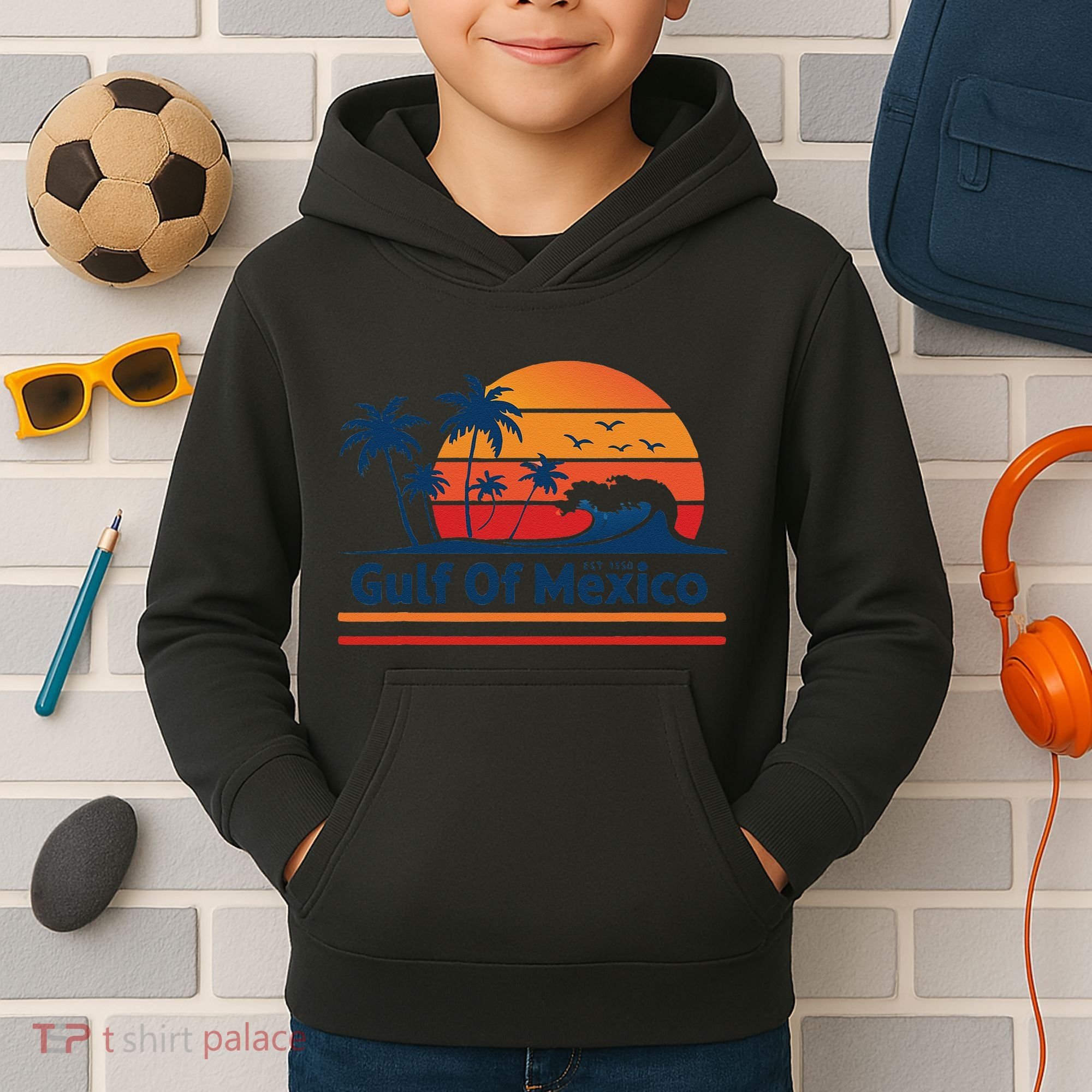 Gulf Of Mexico Kids Hoodie