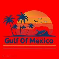Gulf Of Mexico Santa Hat thumb 1