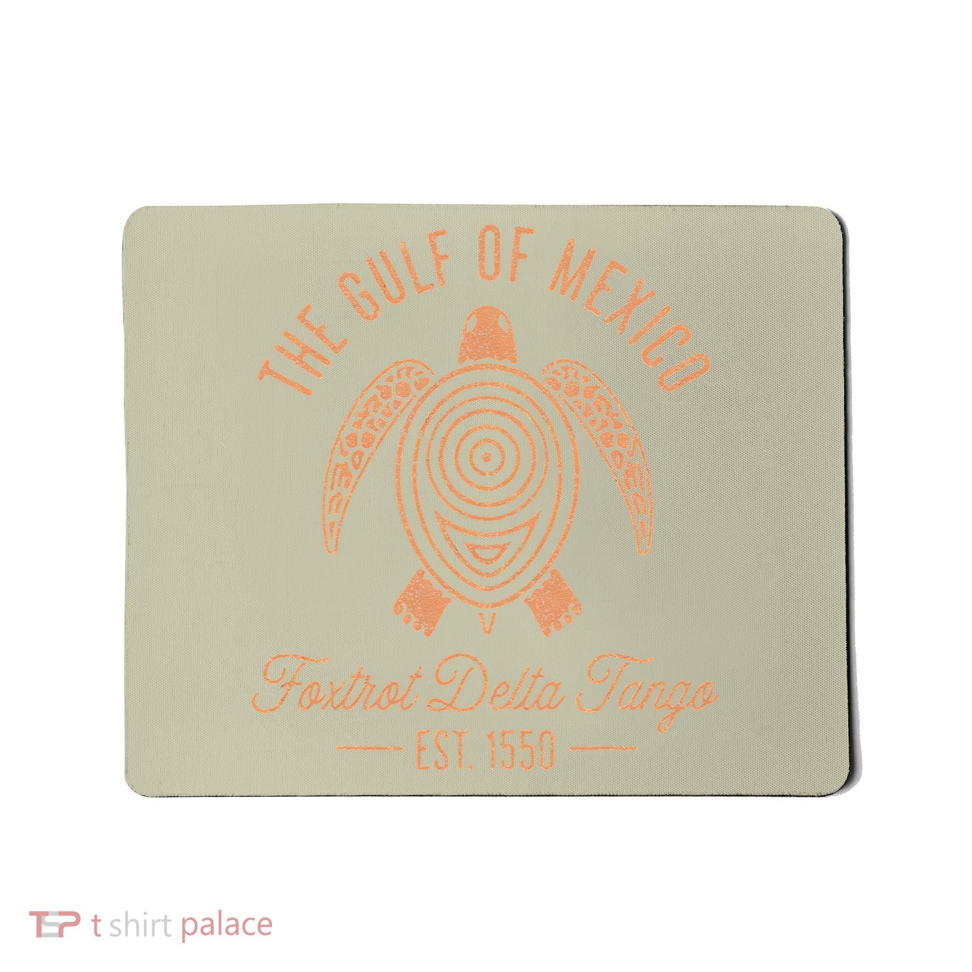 Gulf Of Mexico Foxtrots Deltas Tangos Gulf Of Mexico Turtle Mousepad