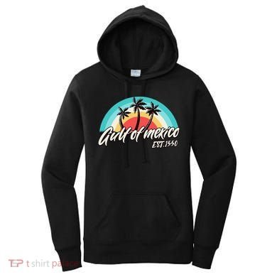 Gulf Of Mexico Est 1550 Women's Hoodie