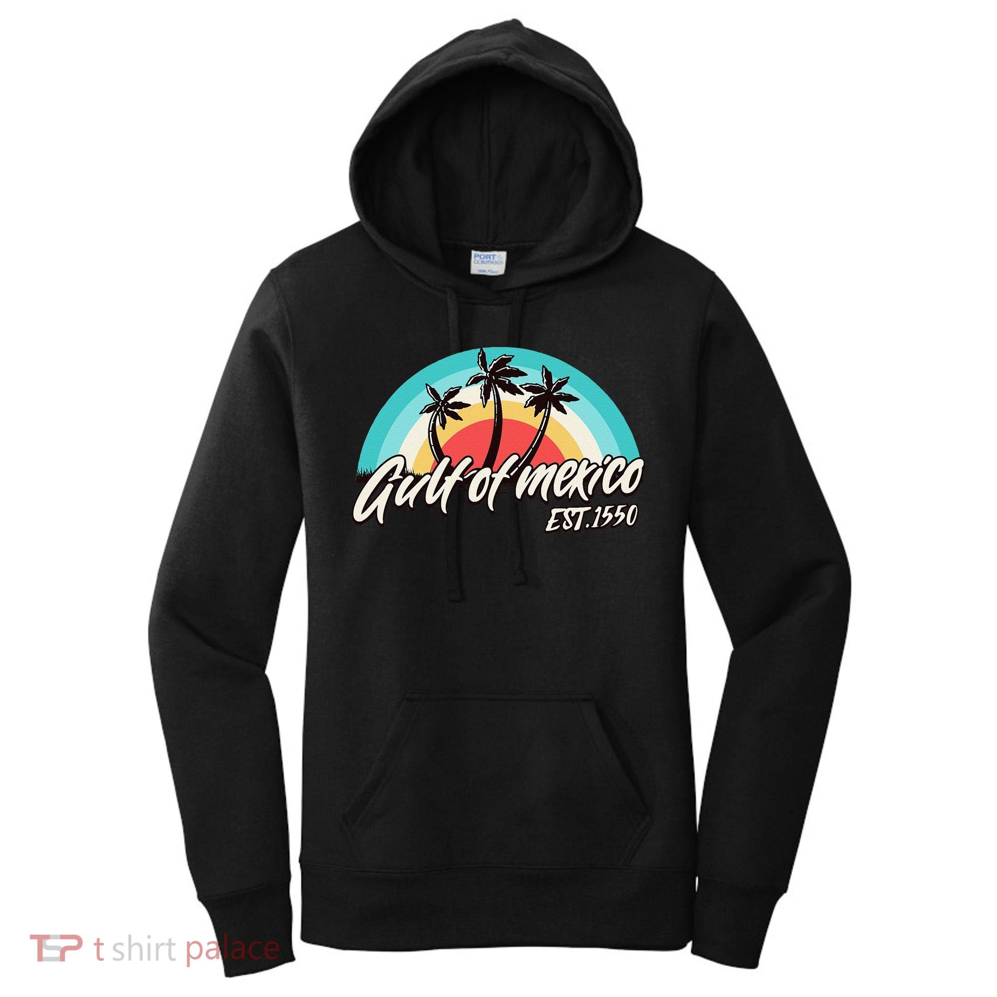 Gulf Of Mexico Est 1550 Women's Hoodie