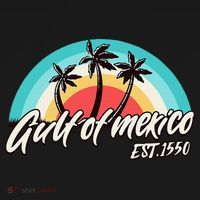 Gulf Of Mexico Est 1550 Women's Hoodie thumb 2